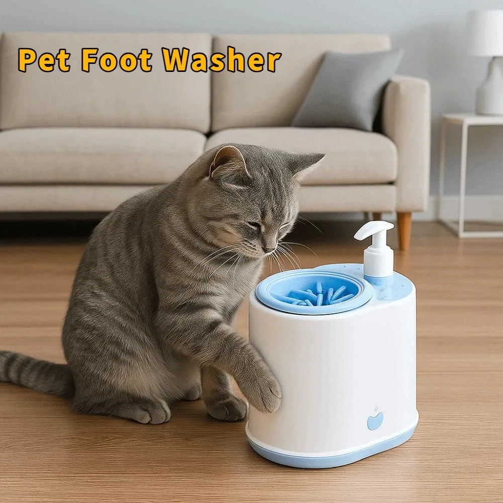 2-in-1 Electric Dog Paw Cleaner