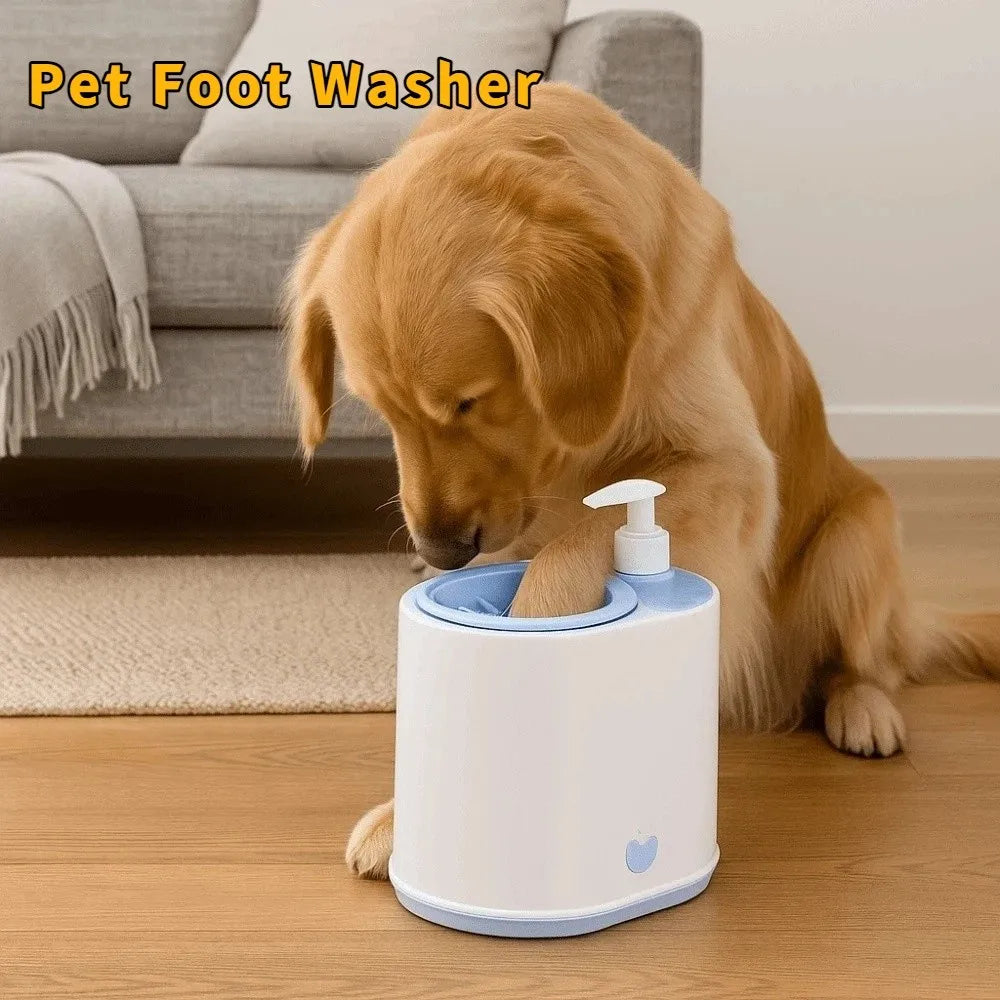 2-in-1 Electric Dog Paw Cleaner