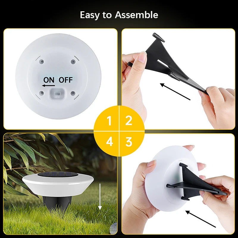 Solar Ground Garden Lights
