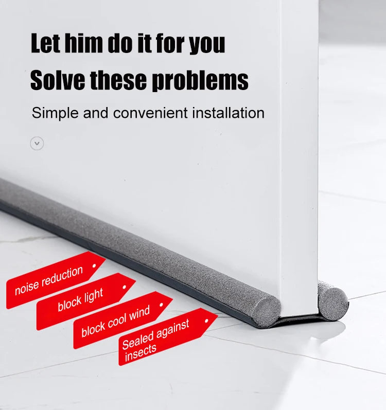 Door Draft Stopper & Seal Strip