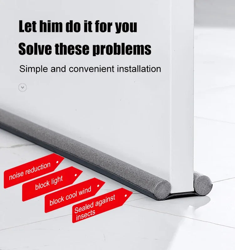 Door Draft Stopper & Seal Strip