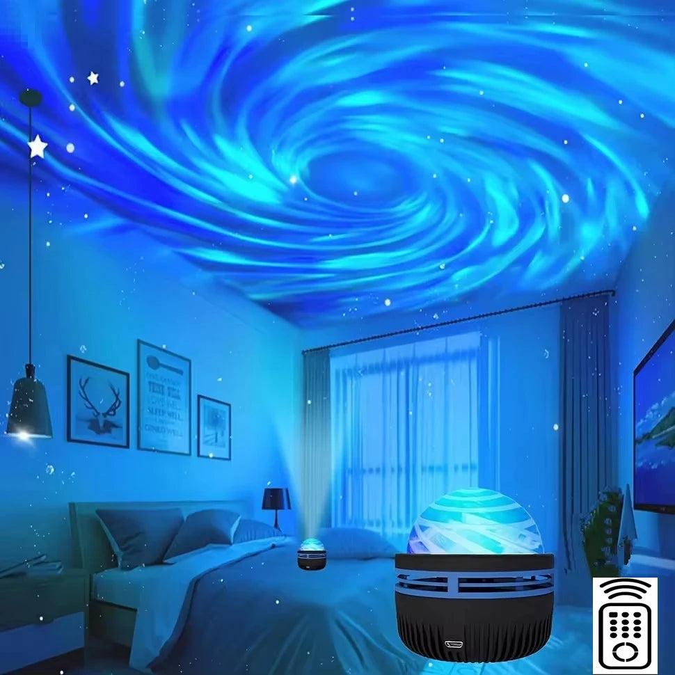 LED Galaxy Projector Night Light