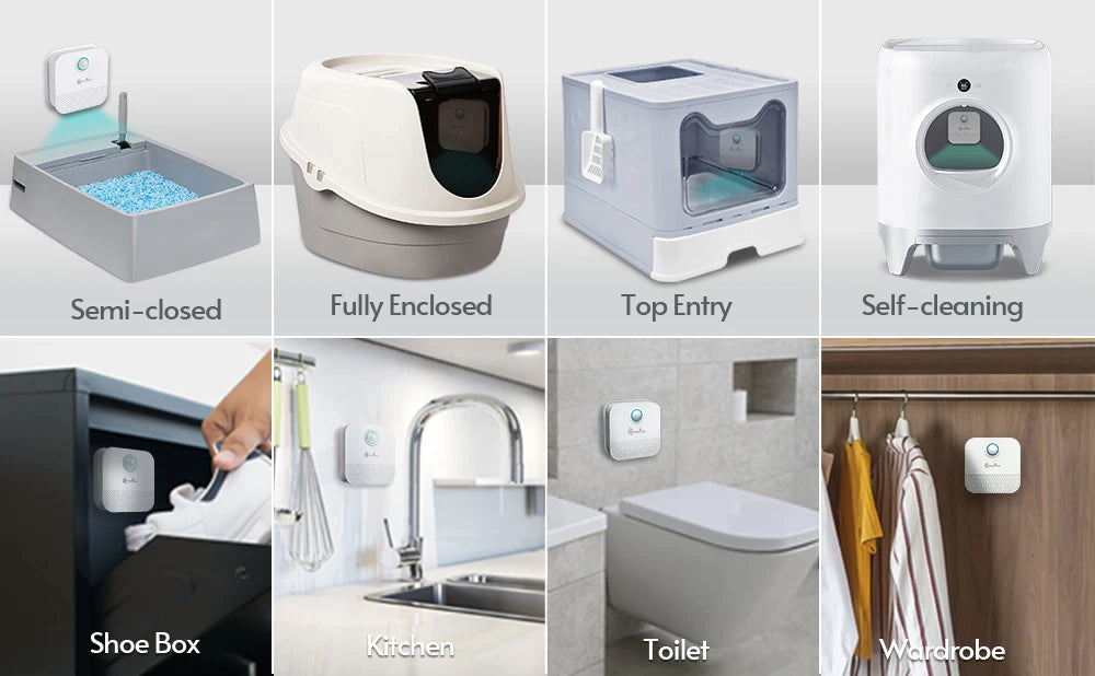 Smart Pet Litter Box Deodorizer