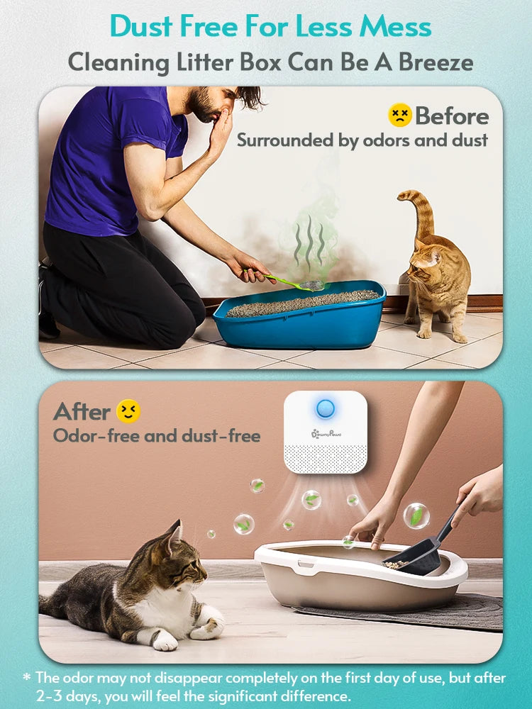 Smart Pet Litter Box Deodorizer