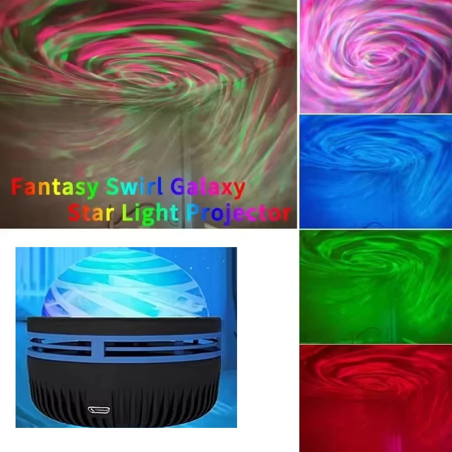 LED Galaxy Projector Night Light